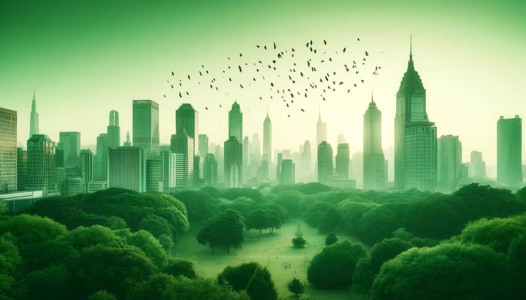 Cityscape backdrop representing metro areas for job searching